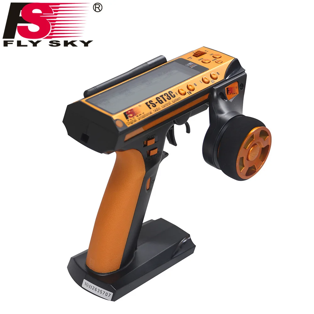 FlySky GT3C FS-GT3C 2.4GHz 3-Channel Transmitter with GR3E Receiver Battery For RC Cars Boat
FlySky GT3C FS-GT3C 2.4GHz 3-Channel Transmitter with GR3E Receiver Battery For RC Cars Boat