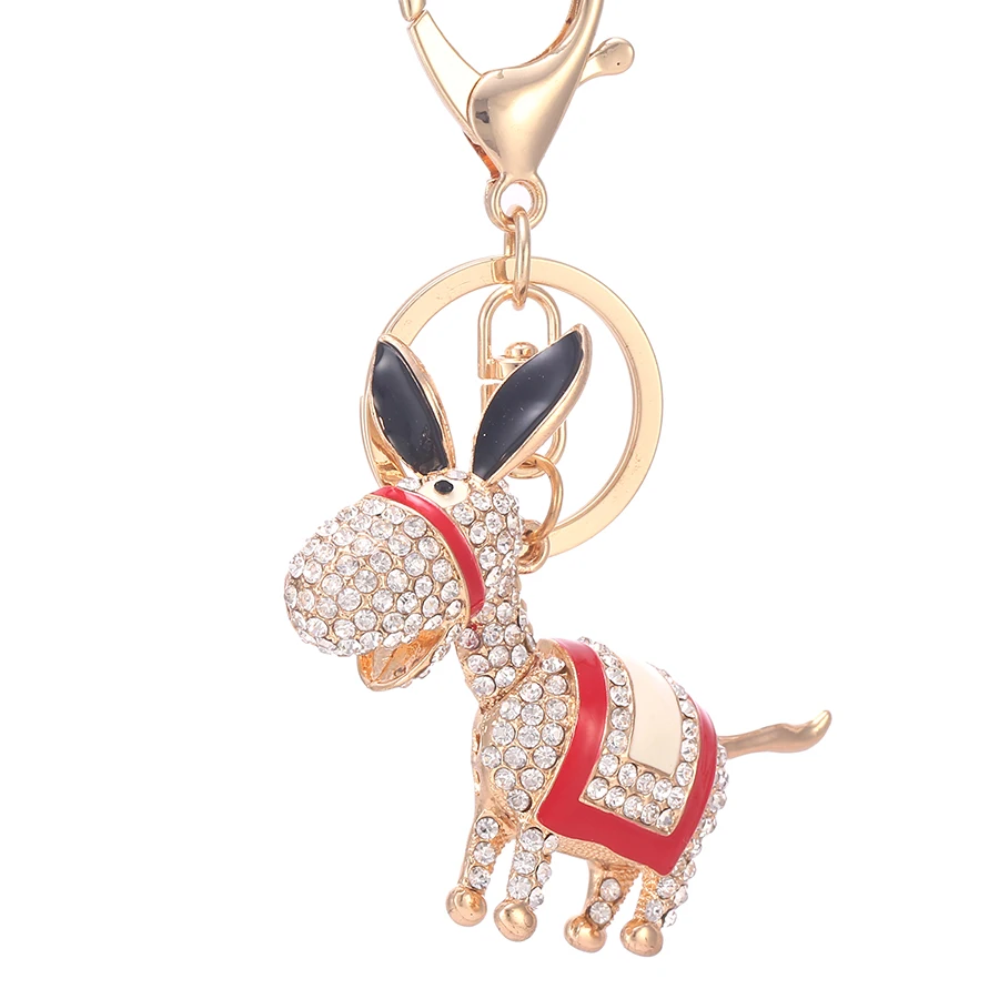 Creative Fashion Rhinestone Animal Donkey Keychains Car Pendant Key Chain Ring Charm Women Handbag Bag Decoration Gift R073
Creative Fashion Rhinestone Animal Donkey Keychains Car Pendant Key Chain Ring Charm Women Handbag Bag Decoration Gift R073