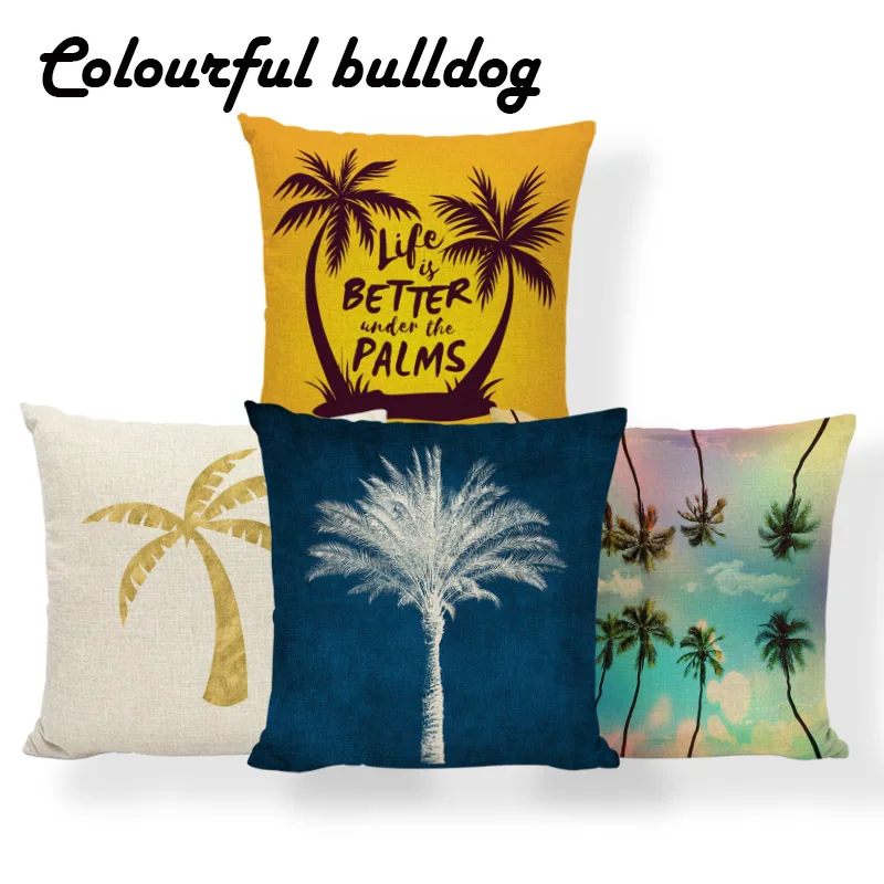Hello Summer Beach Cushions Palm Tree Sunlight Pillow Case Hawaiian Backyard Home Decoration Throw Pillows 18X18 Polyester Soft
Hello Summer Beach Cushions Palm Tree Sunlight Pillow Case Hawaiian Backyard Home Decoration Throw Pillows 18X18 Polyester Soft
