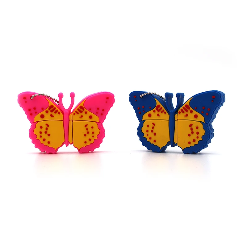 Cartoon Butterfly Pen Drive 64GB 32GB 16G 8GB 4GB Usb Flash Drive Usb 2.0 Memory Stick Pendrive girl gifts Novelty Gifts
Cartoon Butterfly Pen Drive 64GB 32GB 16G 8GB 4GB Usb Flash Drive Usb 2.0 Memory Stick Pendrive girl gifts Novelty Gifts