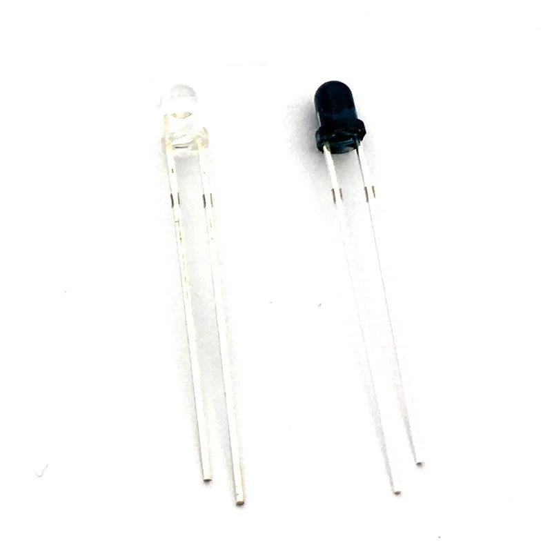 50pairs LED 3mm 940nm IR Infrared Emitting & Receiving Diode Round Tube Light
50pairs LED 3mm 940nm IR Infrared Emitting & Receiving Diode Round Tube Light