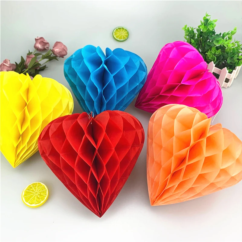 20cm/8" Biodegradable Love Heart Paper Honeycomb Ball Flowers Wedding Mariage Baby Shower Birthday Party Decorations
20cm/8" Biodegradable Love Heart Paper Honeycomb Ball Flowers Wedding Mariage Baby Shower Birthday Party Decorations