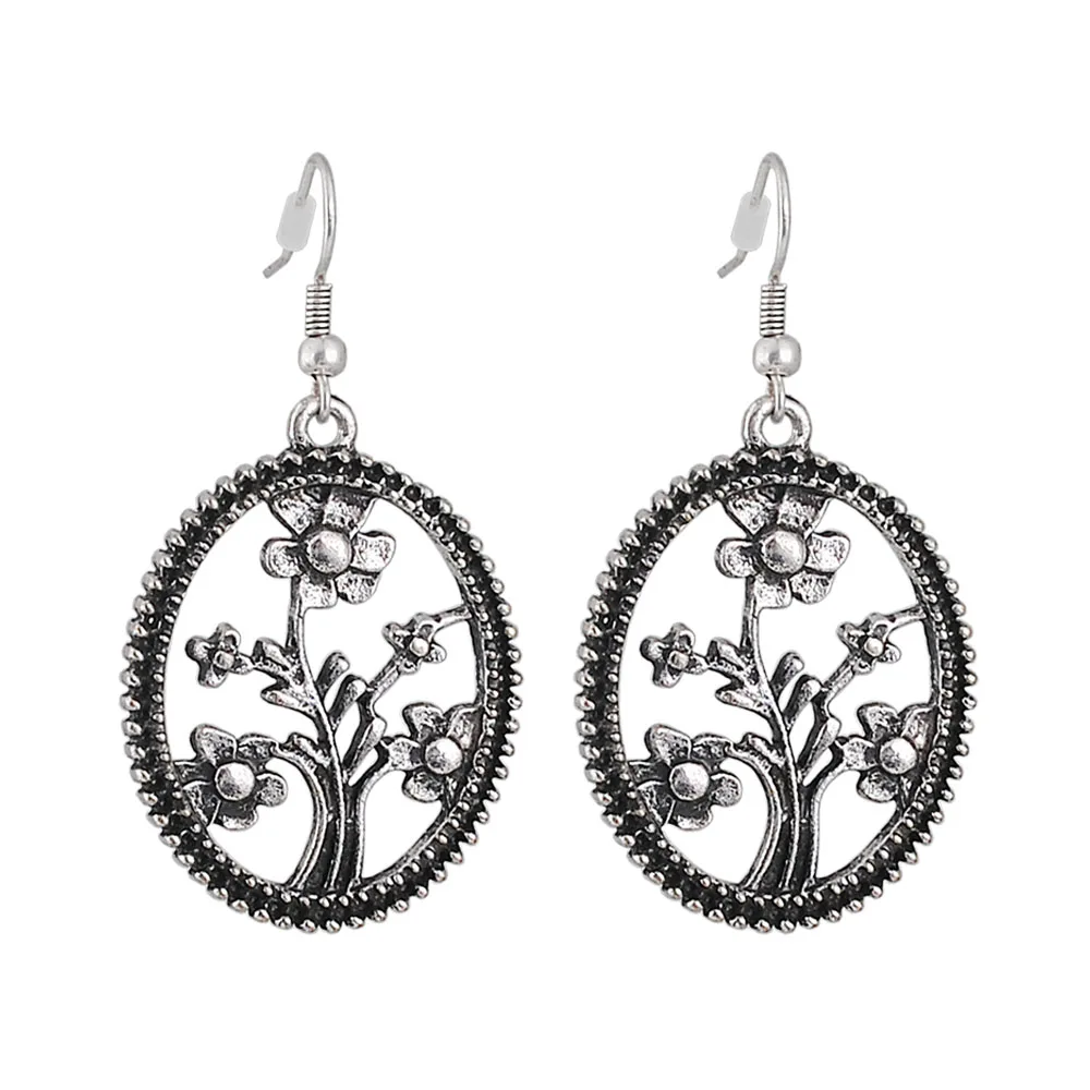 High Quality Drop Earring Jewelry Europe Wind Rose Flower Branch Dangle Earr for Women
High Quality Drop Earring Jewelry Europe Wind Rose Flower Branch Dangle Earr for Women