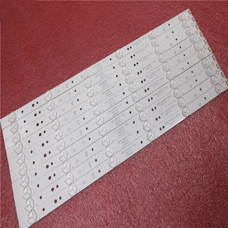 Led backlight for 49E3000 49E6000 49E360E/5ERS 5800-W49001-1P00 5800-W49001-0P00 5850-W50007-1P00 5800-W49001-DP00 480MM 6 Leds
Led backlight for 49E3000 49E6000 49E360E/5ERS 5800-W49001-1P00 5800-W49001-0P00 5850-W50007-1P00 5800-W49001-DP00 480MM 6 Leds