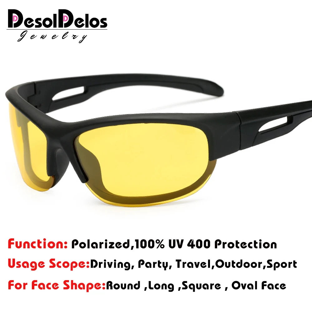 Polarized Sunglasses Men Brand Design Driving Sun glasses Square Night Vision Glasses For Men High Quality UV400 Eyewear G40
Polarized Sunglasses Men Brand Design Driving Sun glasses Square Night Vision Glasses For Men High Quality UV400 Eyewear G40