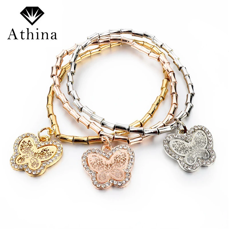Athina 2018 Bracelets Bangles For Women butterfly bracelets Elastic Charm Bracelet Vintage Crystal Butterfly SBR140601
Athina 2018 Bracelets Bangles For Women butterfly bracelets Elastic Charm Bracelet Vintage Crystal Butterfly SBR140601