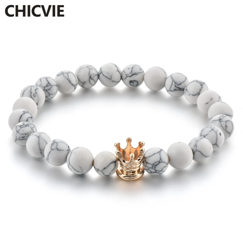CHICVIE Silver Distance CROWN Bracelet & Bangles Charms For Women & Men Bracelets For Jewelry Making Bracelet Femme SBR180118
CHICVIE Silver Distance CROWN Bracelet & Bangles Charms For Women & Men Bracelets For Jewelry Making Bracelet Femme SBR180118