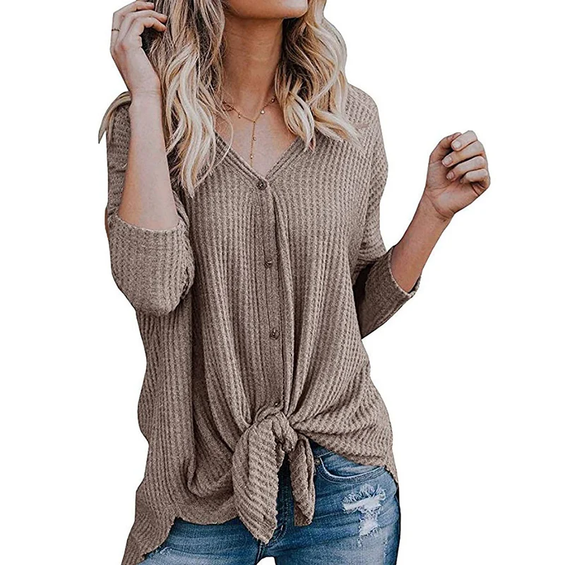 Fashion Women Ladies Long Sleeve Loose Bottoming shirt Chiffon Blouse Summer V Neck Cardigan Autumn winter White Botton Shirt
Fashion Women Ladies Long Sleeve Loose Bottoming shirt Chiffon Blouse Summer V Neck Cardigan Autumn winter White Botton Shirt