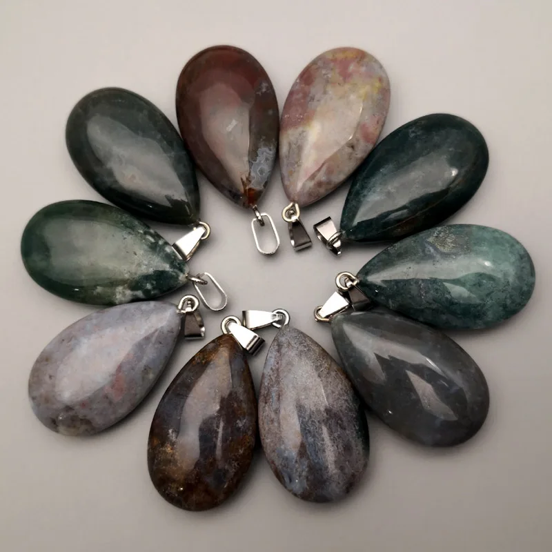 fashion natural stone Water drop Indian agates Necklace pendant for Jewelry making 12pcs/lot Accessories Free shipping Wholesale
fashion natural stone Water drop Indian agates Necklace pendant for Jewelry making 12pcs/lot Accessories Free shipping Wholesale