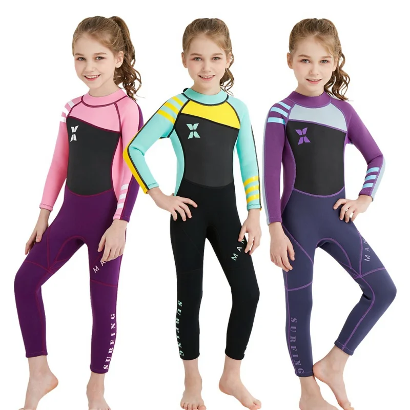 New Kids Diving Suit Baby Kids Girls One Piece Rash Guards Long Sleeve Wetsuit Swimsuit UV protection Swimwear
New Kids Diving Suit Baby Kids Girls One Piece Rash Guards Long Sleeve Wetsuit Swimsuit UV protection Swimwear