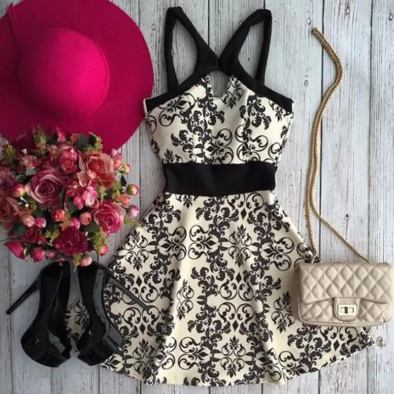 Dresses New Summer Sexy Women Lady V Neck Mini Sleeveless Party Formal Casual Mini Dress Women Lady Clothing
Dresses New Summer Sexy Women Lady V Neck Mini Sleeveless Party Formal Casual Mini Dress Women Lady Clothing