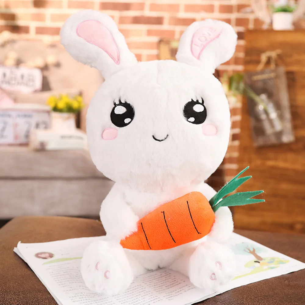 50cm/80cm Cute Rabbit Plush Toys Bunny Stuffed & Plush Animal Baby Carrot Bunny Doll Baby Accompany Sleeping toy Gifts for Kids
50cm/80cm Cute Rabbit Plush Toys Bunny Stuffed & Plush Animal Baby Carrot Bunny Doll Baby Accompany Sleeping toy Gifts for Kids