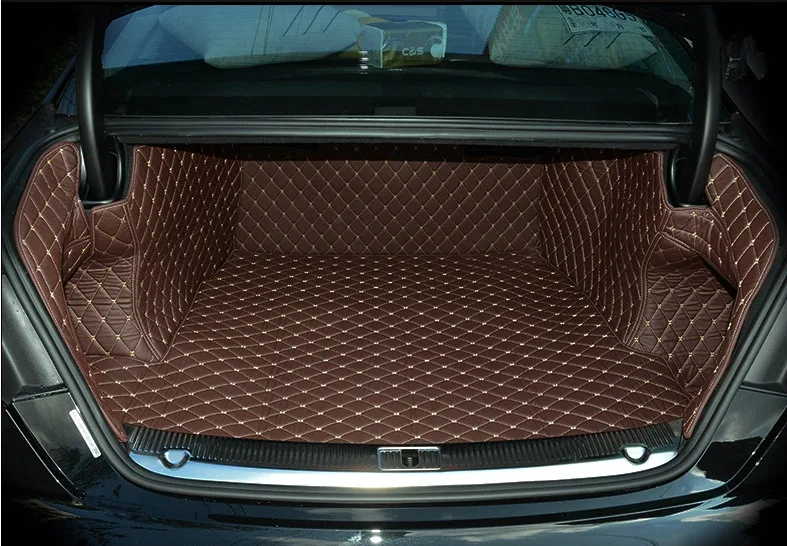 Good quality! Full set trunk mats for Audi A8 Long model 2017-2011 durable waterproof cargo liner mats boot carpets for A8 2015
Good quality! Full set trunk mats for Audi A8 Long model 2017-2011 durable waterproof cargo liner mats boot carpets for A8 2015