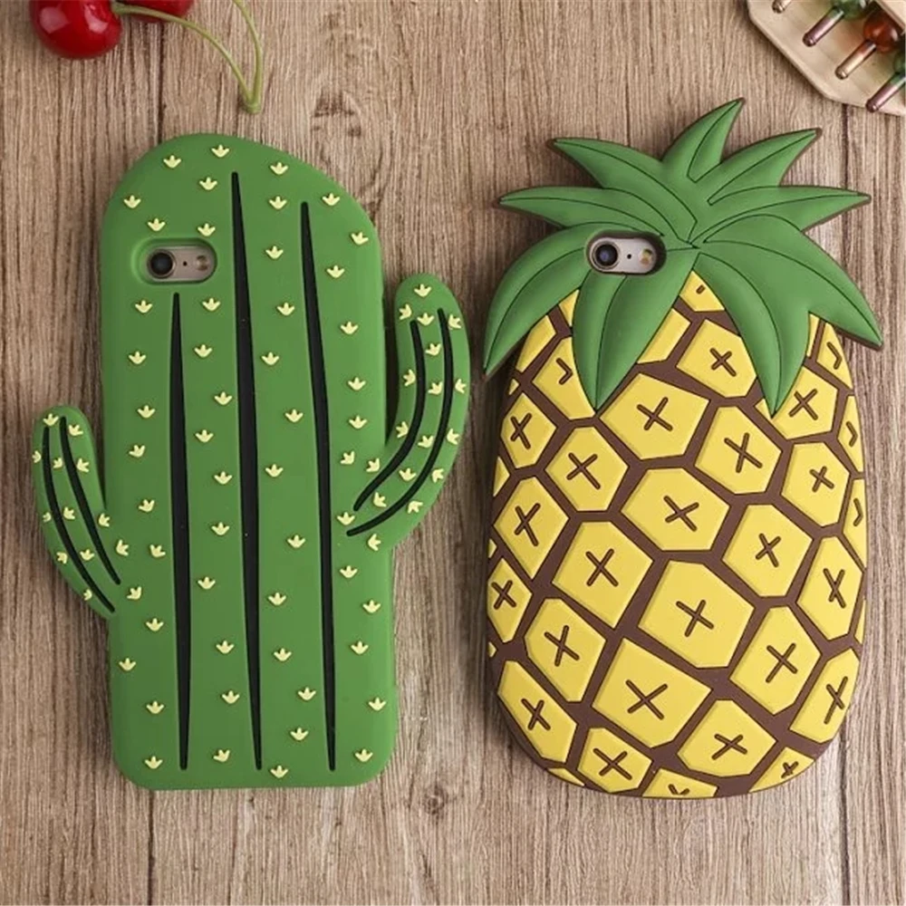 3D Cartoon Cactus Pineapple Soft Silicone Back Cover For iPhone 5 5s SE 5C 6 6s X XR Xs Max 7 8 Plus Phone Cases Fundas Coque
3D Cartoon Cactus Pineapple Soft Silicone Back Cover For iPhone 5 5s SE 5C 6 6s X XR Xs Max 7 8 Plus Phone Cases Fundas Coque
