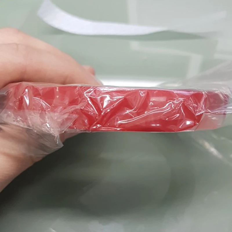 Красная прозрачная силиконовая Двухсторонняя клейкая лента высокопрочная