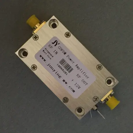 UAV COFDM Picture Transmission Power Amplifier 0.1-1.5G 0.8 1.2 1.4G Amplifier 1W 12V
UAV COFDM Picture Transmission Power Amplifier 0.1-1.5G 0.8 1.2 1.4G Amplifier 1W 12V