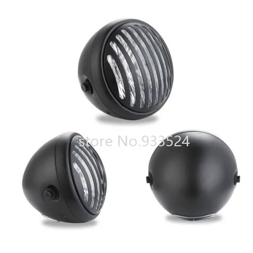 Universal Black Grill Vintage Motorcycle Side Mount Headlight Road Star Chopper Bobber Custom
Universal Black Grill Vintage Motorcycle Side Mount Headlight Road Star Chopper Bobber Custom