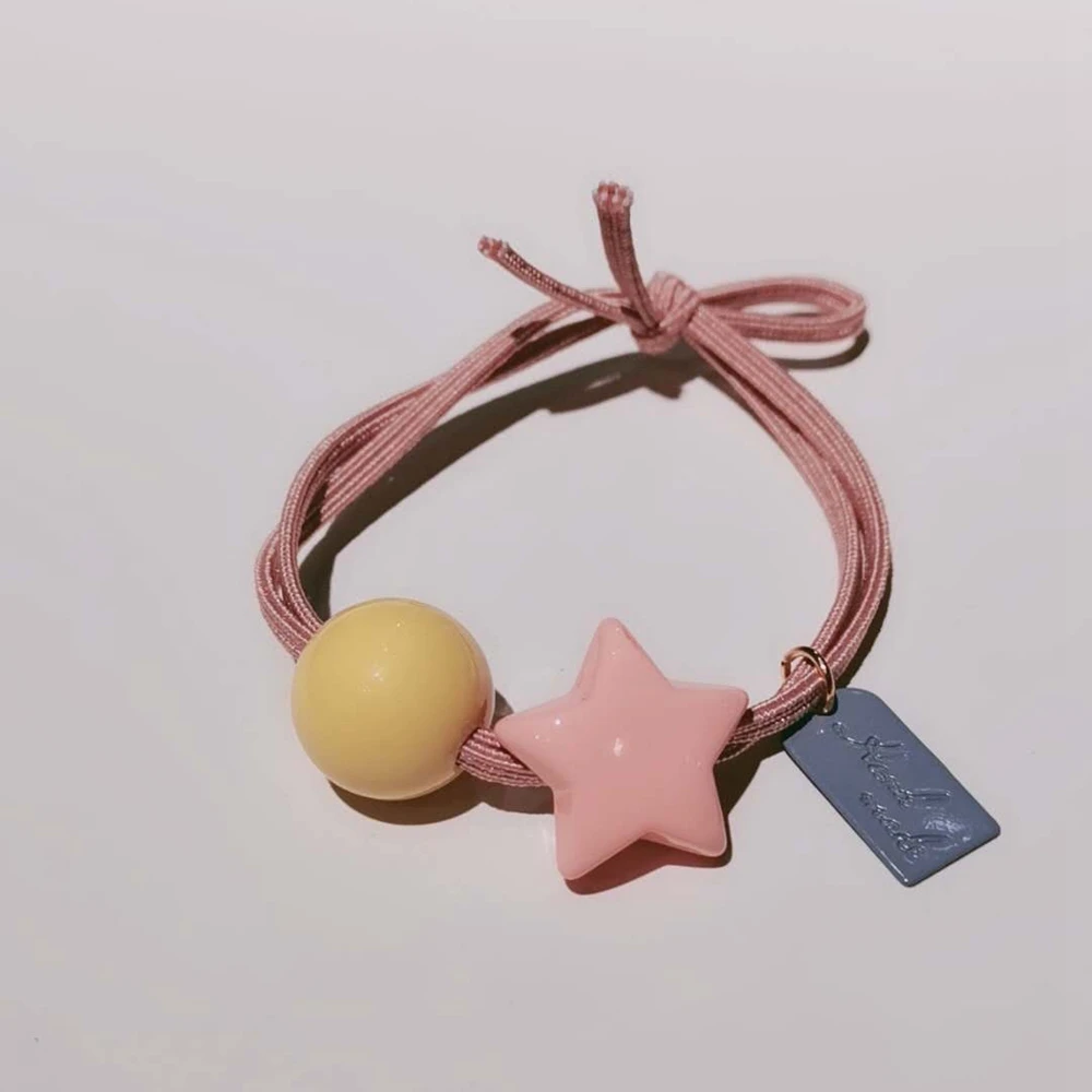 New Korean Cute Elastic Hair Bands Geometric Stars Round Hair Rope Women Ponytail Holder Hair Ties Hair Accessories
New Korean Cute Elastic Hair Bands Geometric Stars Round Hair Rope Women Ponytail Holder Hair Ties Hair Accessories