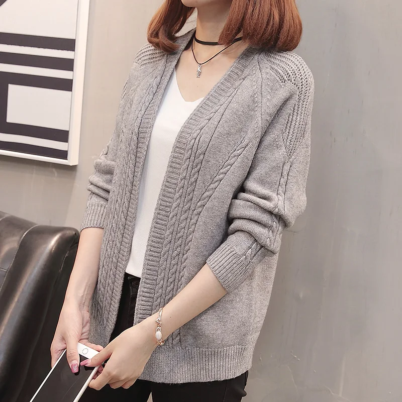 Casual Knitting Long Cardigan Female Loose Coat Knitted Jumper 2019 Autumn Winter Warm Sweater Women Cardigan Plus Size
Casual Knitting Long Cardigan Female Loose Coat Knitted Jumper 2019 Autumn Winter Warm Sweater Women Cardigan Plus Size
