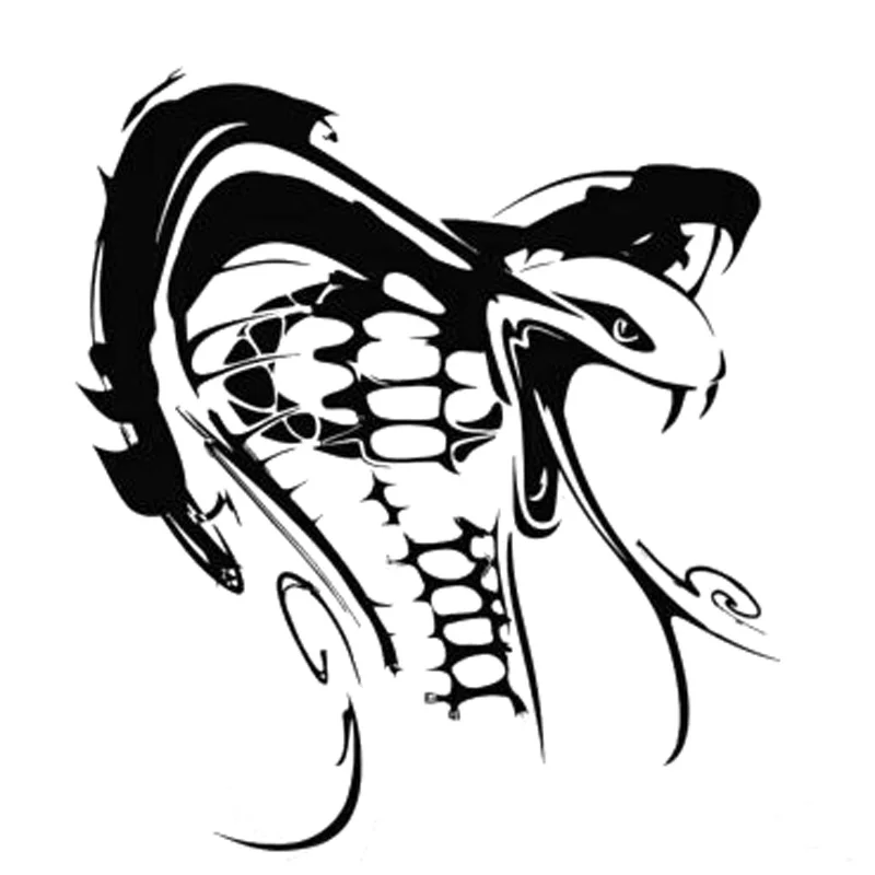 15cm*16.7cm Poisonous Snake Fashion Car Styling Decal Vinyl Car Sticker Black/Silver S3-6056
15cm*16.7cm Poisonous Snake Fashion Car Styling Decal Vinyl Car Sticker Black/Silver S3-6056