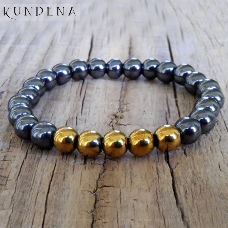 Heavy Bead Stretch Bracelet For Men Golden Black Non-magnetic Hematite Crystal Bracelets Lucky Healing Energy Bracelet
Heavy Bead Stretch Bracelet For Men Golden Black Non-magnetic Hematite Crystal Bracelets Lucky Healing Energy Bracelet