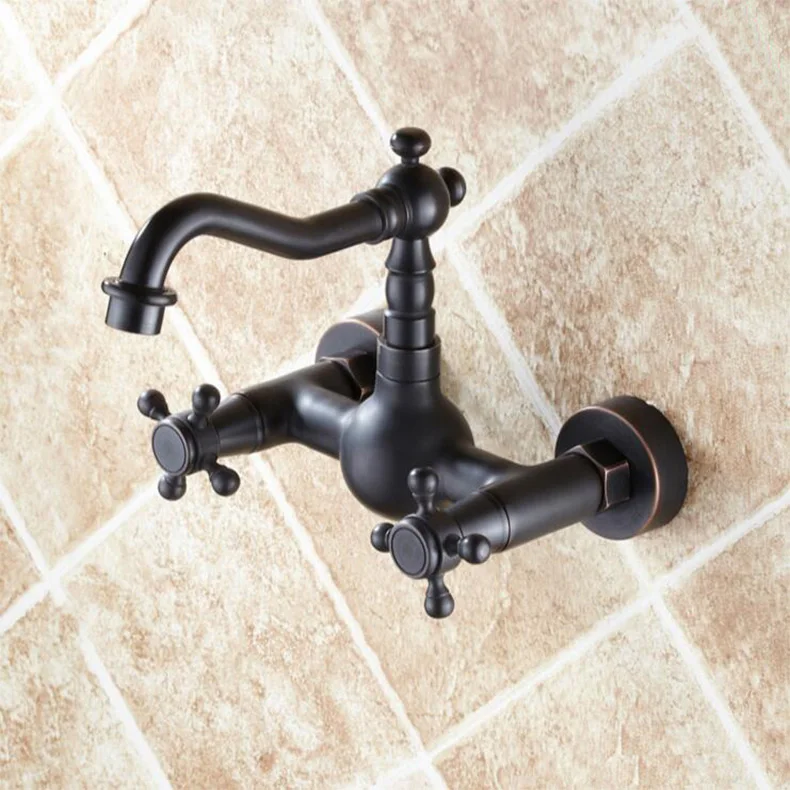 New Arrival Kitchen faucet brass wall mounted black oil brushed hot and cold single lever kitchen sink faucet basin faucet mixer
New Arrival Kitchen faucet brass wall mounted black oil brushed hot and cold single lever kitchen sink faucet basin faucet mixer