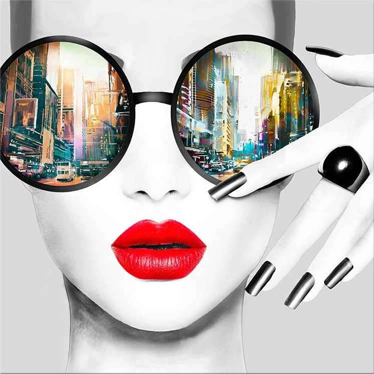 5D DIY Full Drill Diamond Painting Fashion beauty wearing glasses Diamond Embroidery 3D Cross Stitch Home Decor Crafts Gifts
5D DIY Full Drill Diamond Painting Fashion beauty wearing glasses Diamond Embroidery 3D Cross Stitch Home Decor Crafts Gifts