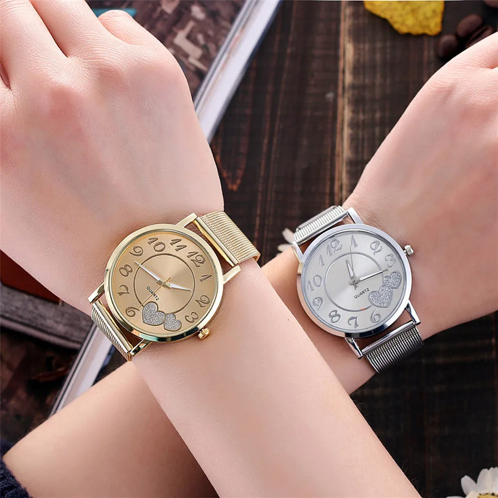 Casual Quartz Stainless Steel Band Newv Strap Watch Analog Wrist Watch reloj para mujeres
Casual Quartz Stainless Steel Band Newv Strap Watch Analog Wrist Watch reloj para mujeres