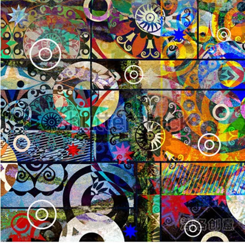 Custom 3D large mural,abstract digital painting,colorful graffiti collage papel de parede ,living room TV wall bedroom wallpaper
Custom 3D large mural,abstract digital painting,colorful graffiti collage papel de parede ,living room TV wall bedroom wallpaper