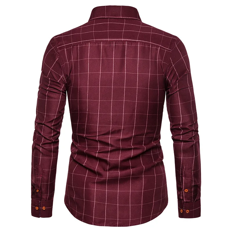 White Plaid Shirt Men Long Sleeve Business Banquet Mens Dress Shirts Size 5XL Loose Comfort Male Casual Shirt
White Plaid Shirt Men Long Sleeve Business Banquet Mens Dress Shirts Size 5XL Loose Comfort Male Casual Shirt