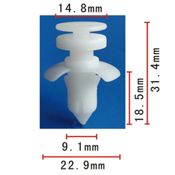 30x OEM Nylon For Ford Door Lower Trim Panel Retainer Clips W704958-S300 W704958S300 for Lincoln Town Car 1998-oN
30x OEM Nylon For Ford Door Lower Trim Panel Retainer Clips W704958-S300 W704958S300 for Lincoln Town Car 1998-oN