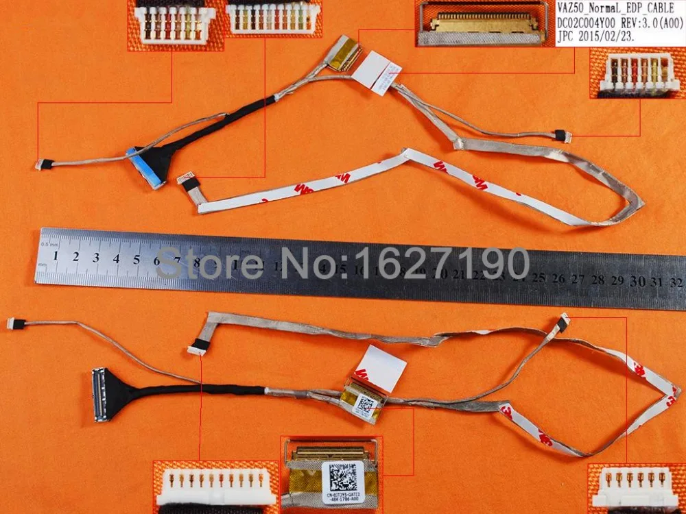 New Laptop Cable For Dell Latitude E7240 12.5" PN:DC02C004Y00 0JTJY5 Replacement Repair Notebook LCD LVDS CABLE
New Laptop Cable For Dell Latitude E7240 12.5" PN:DC02C004Y00 0JTJY5 Replacement Repair Notebook LCD LVDS CABLE