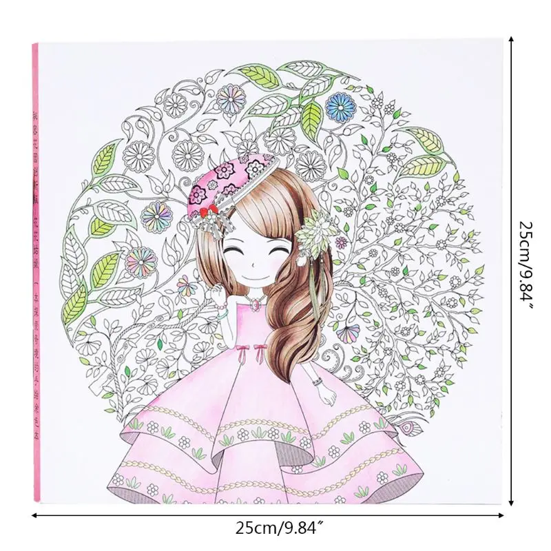 Secret Garden Children Kids Coloring Book Girls Ancient Style Drawing Books Graffiti Painting L29K
Secret Garden Children Kids Coloring Book Girls Ancient Style Drawing Books Graffiti Painting L29K