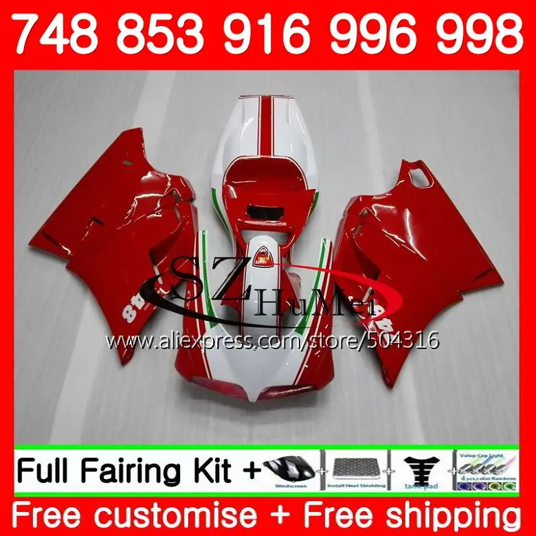 Корпус для DUCATI 748 853 916 94 95 96 97 98 99 00 01 02 топ красный белый 97SH5 996 998 S 1994 1996 1998 1999 2000 2001 2002 обтекатели
Корпус для DUCATI 748 853 916 94 95 96 97 98 99 00 01 02 топ красный белый 97SH5 996 998 S 1994 1996 1998 1999 2000 2001 2002 обтекатели