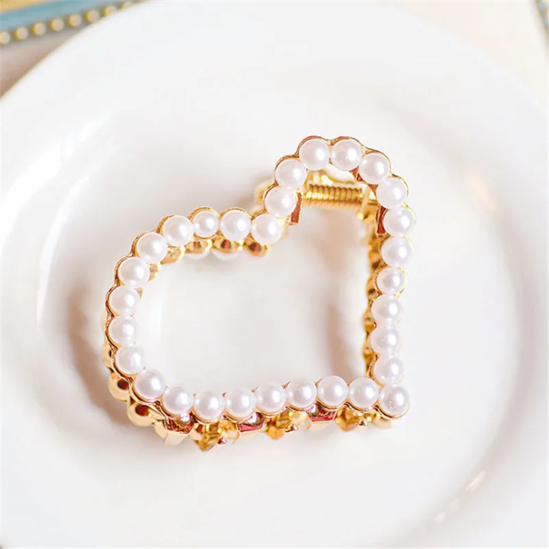 White Small Rhinestone Hairpins For Women Pearl Hair Clips Crab Hair Claws For Girls Barrettes Headwear Hair Pins Accessories
White Small Rhinestone Hairpins For Women Pearl Hair Clips Crab Hair Claws For Girls Barrettes Headwear Hair Pins Accessories