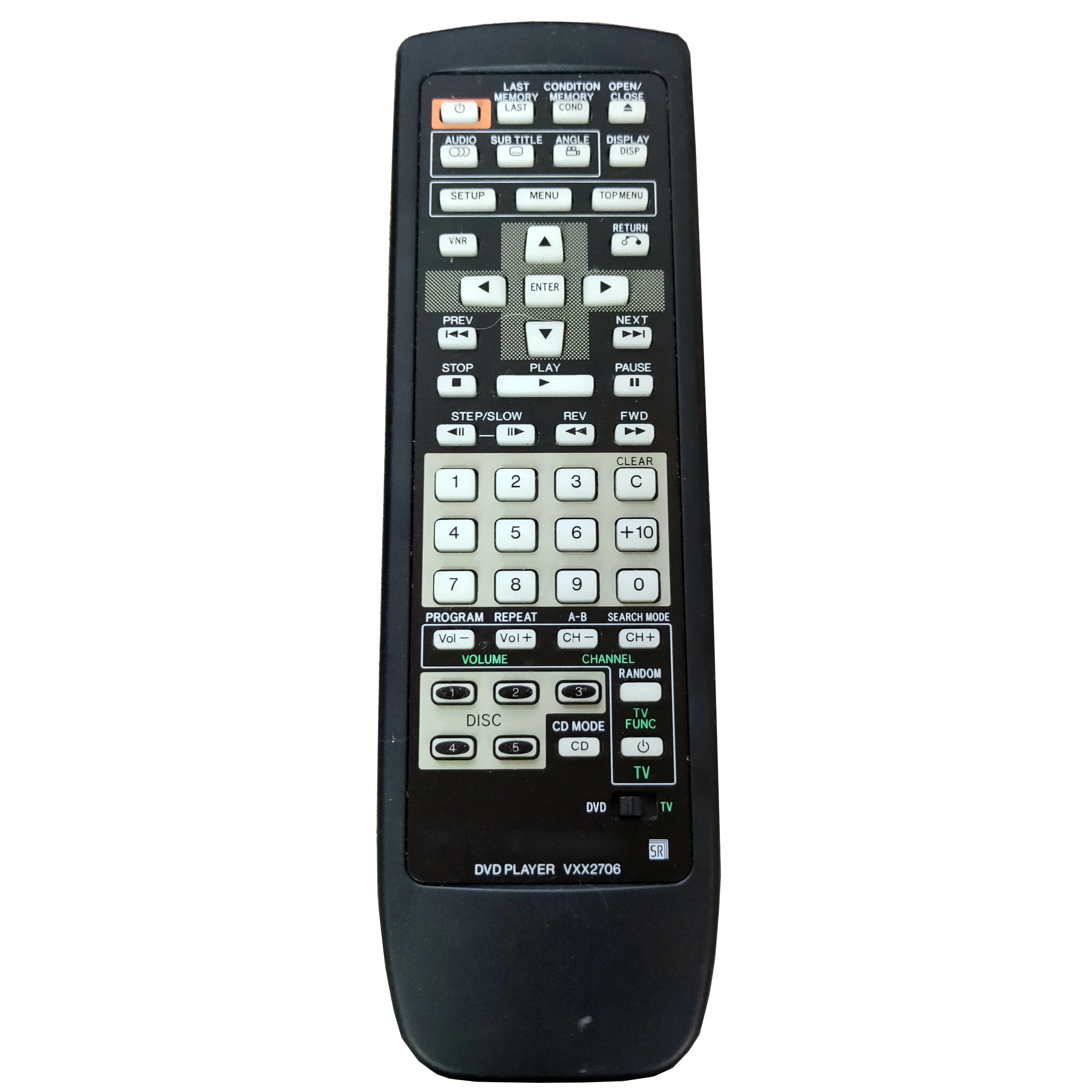 Used Original VXX2706 for Pioneer DVD Player Home Video Remote control for DV-C36 DV-C603 Fernbedienung
Used Original VXX2706 for Pioneer DVD Player Home Video Remote control for DV-C36 DV-C603 Fernbedienung