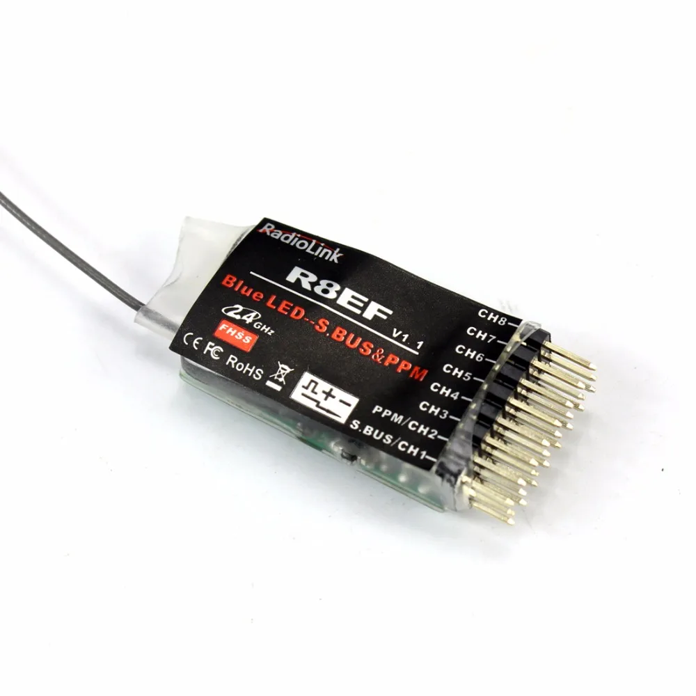 Upgrad RadioLink T8FB 2.4GHz 8ch Transmitter R8EF Receiver Combo Remote Controller for RC Helicopter DIY RC D Quadcopter Plane
Upgrad RadioLink T8FB 2.4GHz 8ch Transmitter R8EF Receiver Combo Remote Controller for RC Helicopter DIY RC D Quadcopter Plane