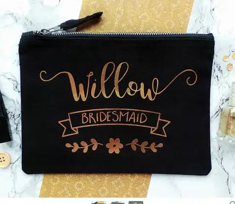 custom name title bridesmaid wedding Gift Makeup Cosmetic Bags make up clutch purse Unique Gift for Bridal Party Bags
custom name title bridesmaid wedding Gift Makeup Cosmetic Bags make up clutch purse Unique Gift for Bridal Party Bags