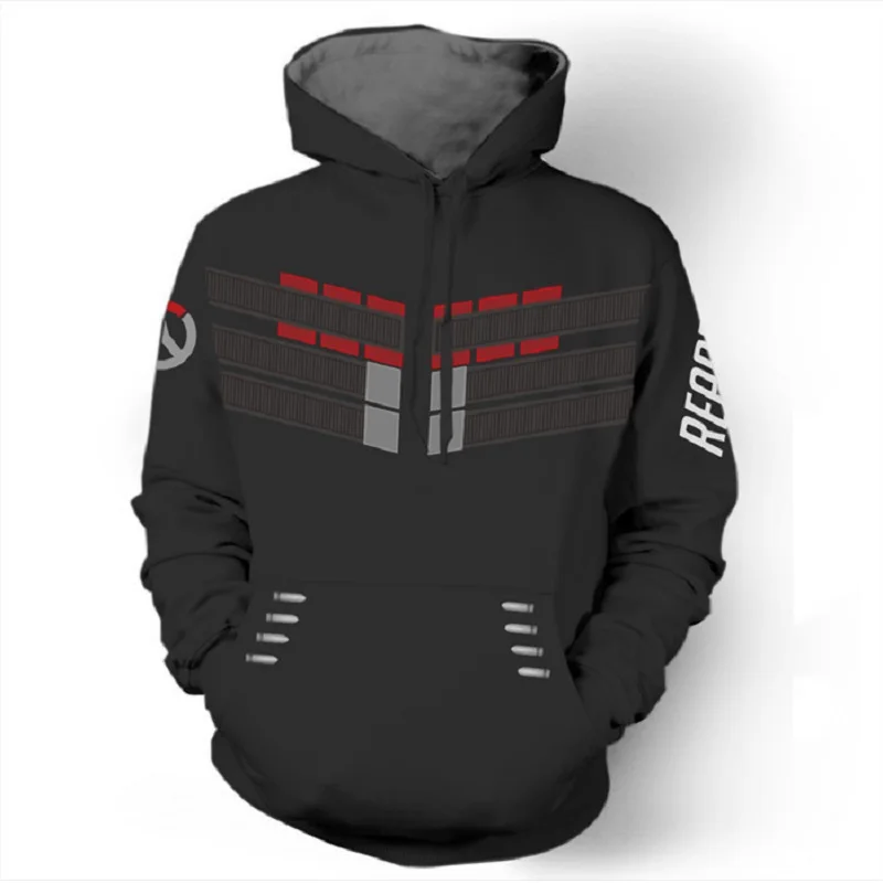 Game Cosplay Costume OW Sweatshirt Hoodie Jackets Baseball Coats Dva Autumn Clothes Winter Cotton Sweatshirts Genji Reaper
Game Cosplay Costume OW Sweatshirt Hoodie Jackets Baseball Coats Dva Autumn Clothes Winter Cotton Sweatshirts Genji Reaper