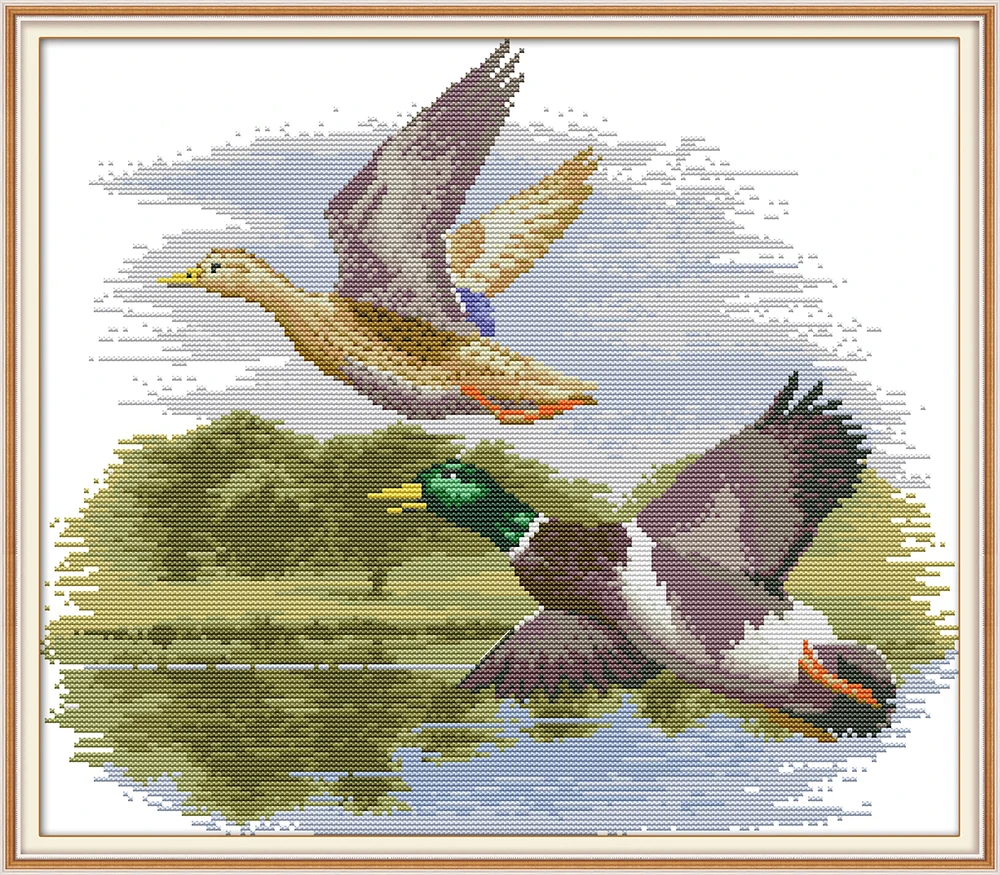 Fly Side By Side cross stitch kit aida 14ct 11ct count print canvas cross stitches needlework embroidery DIY handmade
Fly Side By Side cross stitch kit aida 14ct 11ct count print canvas cross stitches needlework embroidery DIY handmade