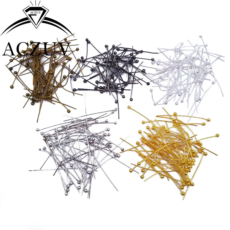 20mm 25mm 30mm 35mm 40mm 50mm 2000pcs Metal Ball Head Pin DIY Jewelry Headpins Findings Accessories HPB001
20mm 25mm 30mm 35mm 40mm 50mm 2000pcs Metal Ball Head Pin DIY Jewelry Headpins Findings Accessories HPB001