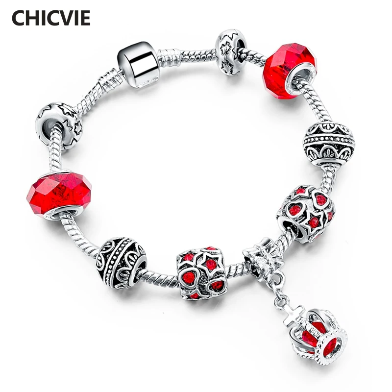 CHICVIE Red Hollow Heart&Star Crown Bracelets Bangles Charm For Women Luxury Brand Bracelet Stainless Steel Bracelets SBR150294
CHICVIE Red Hollow Heart&Star Crown Bracelets Bangles Charm For Women Luxury Brand Bracelet Stainless Steel Bracelets SBR150294