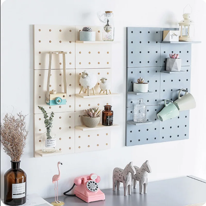 Wall decoration free punching wall shelf living room bedroom Nordic simple wall hanging plastic hole DIY board storage rack
Wall decoration free punching wall shelf living room bedroom Nordic simple wall hanging plastic hole DIY board storage rack