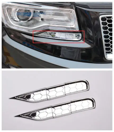 BBQ@FUKA Car Front Headlight Eyelid Decorative Trim 6pcs for Jeep Grand Cherokee 2014 - 2016
BBQ@FUKA Car Front Headlight Eyelid Decorative Trim 6pcs for Jeep Grand Cherokee 2014 - 2016