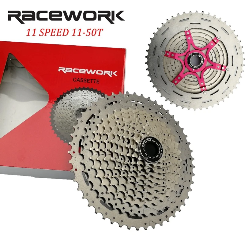 Фото Кассеты RACEWORK 11 скоростей кассета для MTB 50 T bicicleta ajute DEORE6000 XT XTR SRAM система S volante