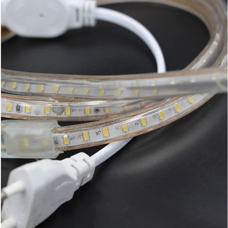 SMD 3014 LED Strip Flexible Light 120leds AC 220V 110V 240V Waterproof Led Ribbon Tape lamp + EU US UK Power Plug warm white
SMD 3014 LED Strip Flexible Light 120leds AC 220V 110V 240V Waterproof Led Ribbon Tape lamp + EU US UK Power Plug warm white