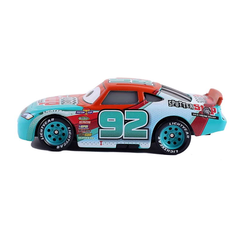 Disney Pixar Sedan 3 Lightning McQueen Jackson Storm No. 92 car 1:55 Die Cast Metal Alloy Boy Toy Car Birthday Christmas Gift | Игрушки и