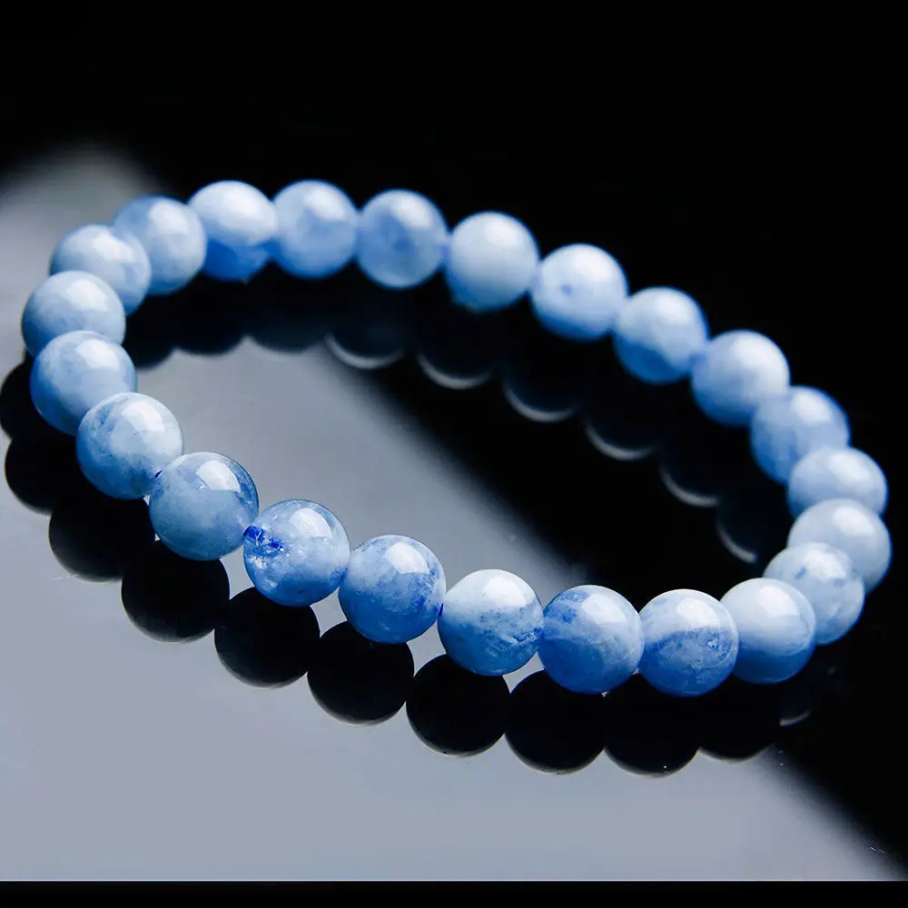 Natural Blue Aquamarine Bracelet Women Men Clear Round Beads Stone Blue Aquamarine Best Stretch 7mm 8mm 9mm 10mm AAAAA
Natural Blue Aquamarine Bracelet Women Men Clear Round Beads Stone Blue Aquamarine Best Stretch 7mm 8mm 9mm 10mm AAAAA
