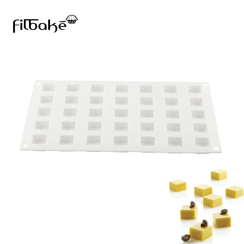FILBAKE 1PCS 35 Square Tray Pop Cake Stick Mould Chocolate Party Cupcake Baking Molds Cake Decorating Tools Silicone Mold
FILBAKE 1PCS 35 Square Tray Pop Cake Stick Mould Chocolate Party Cupcake Baking Molds Cake Decorating Tools Silicone Mold