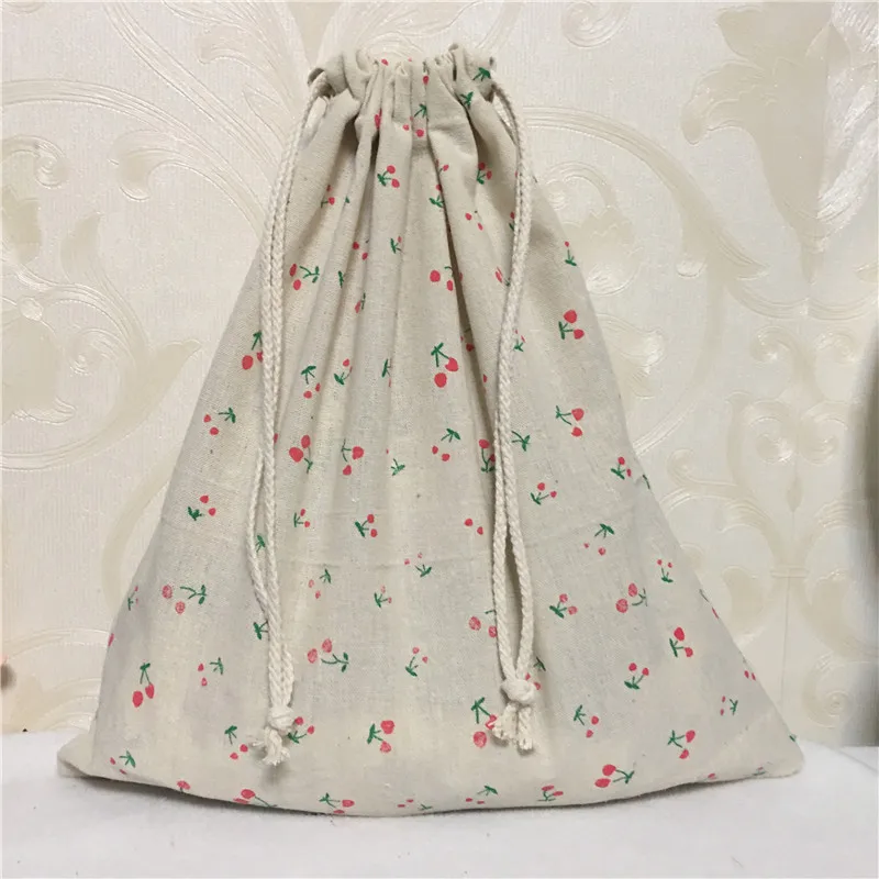 YILE 1pc Cotton Linen Drawstring Multi-purpose Organizer Travel Sorted Shoes Bag Red Cherry 8123c
YILE 1pc Cotton Linen Drawstring Multi-purpose Organizer Travel Sorted Shoes Bag Red Cherry 8123c